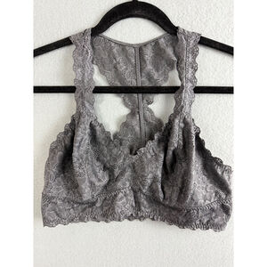 Felina Lingerie Bra Women's Extra‎ Large Lace Bralette Racerback Lingerie